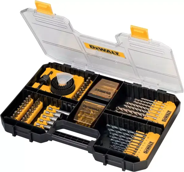 Juego 100 piezas taladrar y atornillar Dewalt Juego 100 piezas taladrar y atornillar Dewalt
