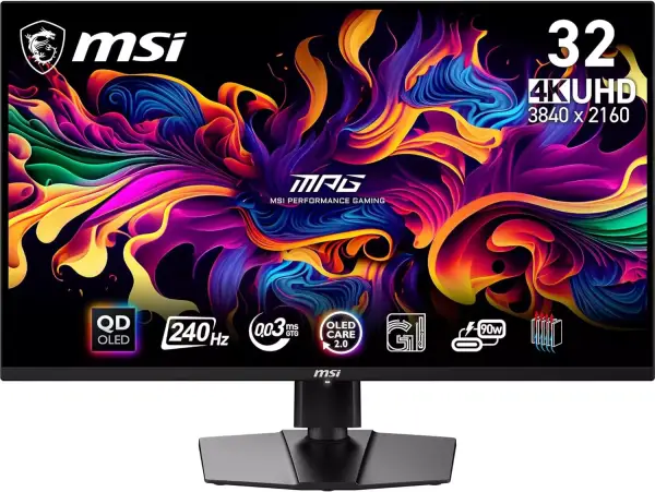 Monitor Gaming MSI MPG 32" QD-OLED 4K UHD 31.5'' 240Hz 0.03ms Monitor Gaming MSI MPG 32" QD-OLED 4K UHD 31.5'' 240Hz 0.03ms