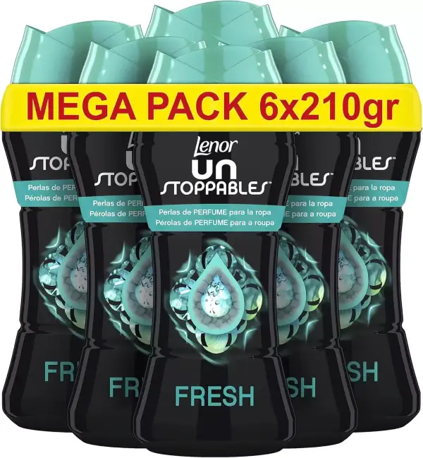 6x 210gr perlas de Perfume Lenor UNstoppable 6x 210gr perlas de Perfume Lenor UNstoppable