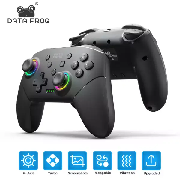 Controlador Gaming Data Frog S80 Multiplataforma Controlador Gaming Data Frog S80 Multiplataforma