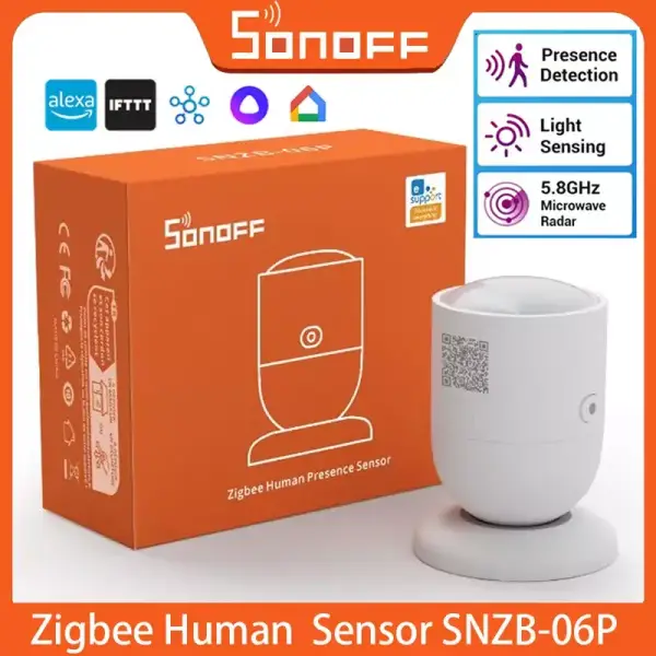 Sensor de presencia Humana Zigbee Sonoff Sensor de presencia Humana Zigbee Sonoff