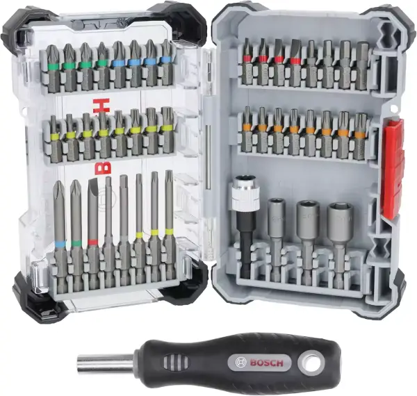 Juego de 45 puntas de destornillador Bosch Juego de 45 puntas de destornillador Bosch