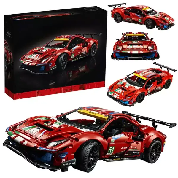 Bloques de construcción Ferrari 488 GTE Bloques de construcción Ferrari 488 GTE