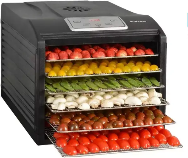 Deshidratador frutas y verduras Kitchen chef 500W Deshidratador frutas y verduras Kitchen chef 500W