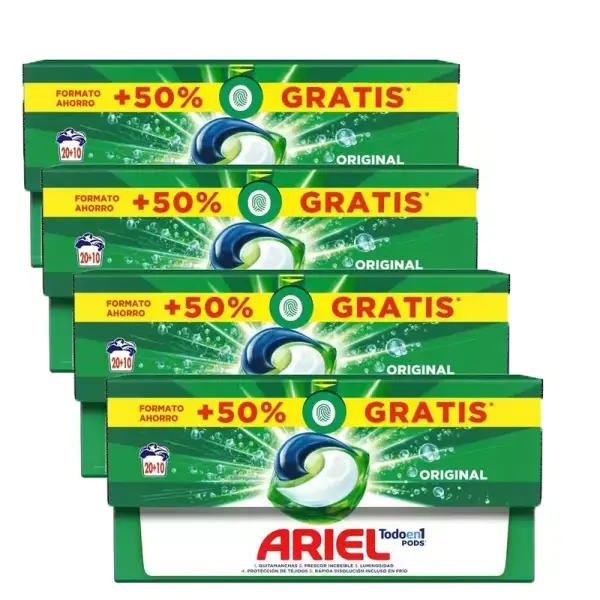 120 Lavados Detergente ARIEL Pods 120 Lavados Detergente ARIEL Pods