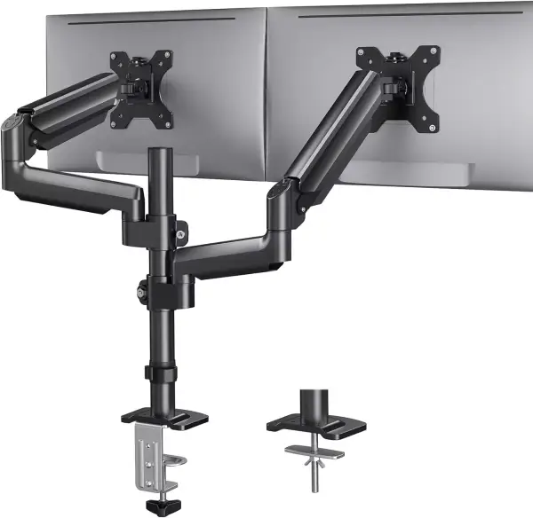 Soporte VESA de gas doble monitor hasta 32" Huanuo Soporte VESA de gas doble monitor hasta 32" Huanuo