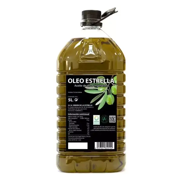 5L Aceite Oliva Virgen Extra OleoEstrella 5L Aceite Oliva Virgen Extra OleoEstrella