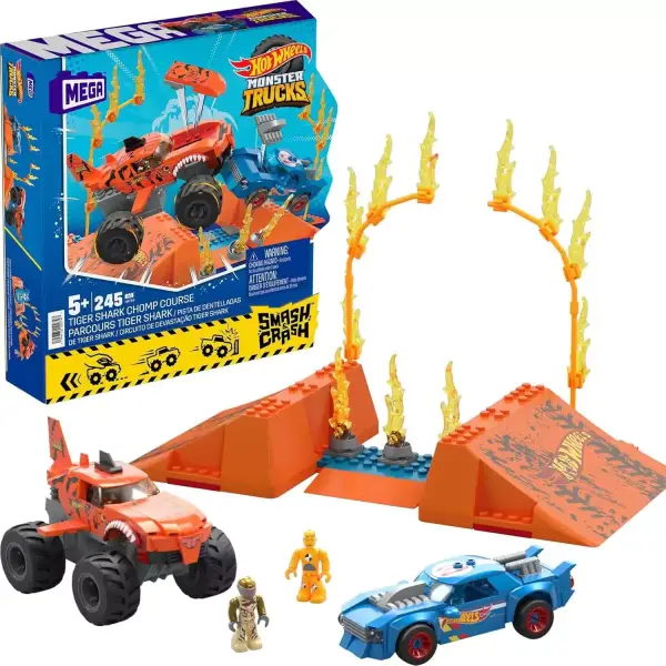 Pista Tiger Shark Mega Construx Hot Wheels Pista Tiger Shark Mega Construx Hot Wheels