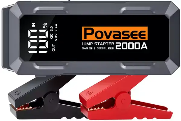 Arrancador de Coches 2000A Povasee Arrancador de Coches 2000A Povasee