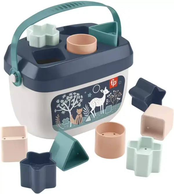 Fisher-Price Cubo Primeros Bloques para bebés Fisher-Price Cubo Primeros Bloques para bebés