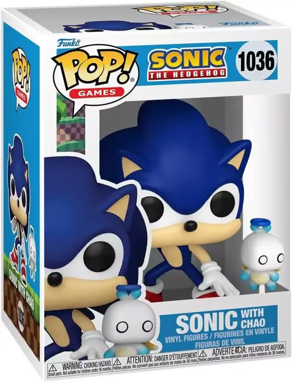 Funko Pop! & Buddy: Sonic The Hedgehog with HChao Funko Pop! & Buddy: Sonic The Hedgehog with HChao