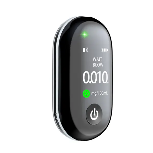 Alcoholímentro Compacto Recargable USB-C Alcoholímentro Compacto Recargable USB-C