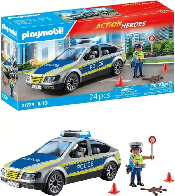 Coche de Policía Playmobil Action Heroes Coche de Policía Playmobil Action Heroes