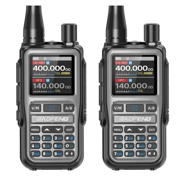2x Wallkie Talkies Baofeng UV-5E Mini 5W Bluetooth 2x Wallkie Talkies Baofeng UV-5E Mini 5W Bluetooth