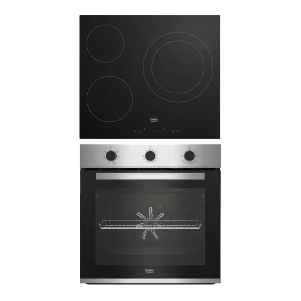 Vitrocerámica + Horno 72L Beko Vitrocerámica + Horno 72L Beko