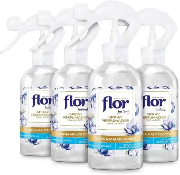 4x Flor Instant Perfume para la ropa fragancia azul 4x Flor Instant Perfume para la ropa fragancia azul