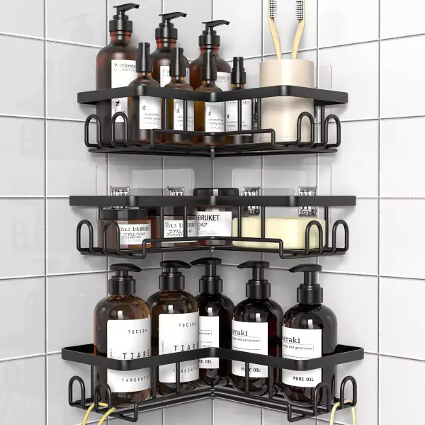 3x Estanteria Baño sin Taladro Diwoker 3x Estanteria Baño sin Taladro Diwoker