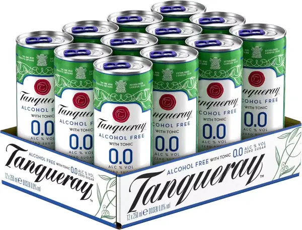 12x250ml Tanqueray Gin & tonic 0,0 12x250ml Tanqueray Gin & tonic 0,0