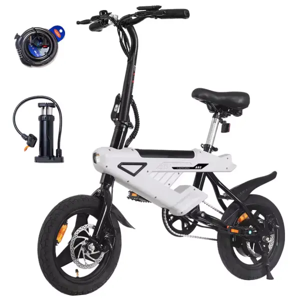 Bicicleta eléctrica 14" 36V 6,4Ah + Accesorios Bicicleta eléctrica 14" 36V 6,4Ah + Accesorios