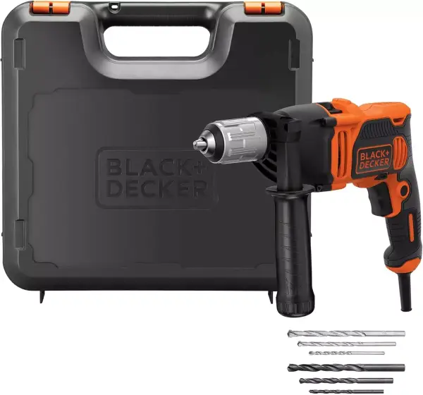 Taladro percutor BLACK+DECKER 850W Taladro percutor BLACK+DECKER 850W