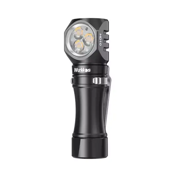 Linterna de cabeza y vertical Wurkkos Mini EDC 1200Lm + RGB Linterna de cabeza y vertical Wurkkos Mini EDC 1200Lm + RGB