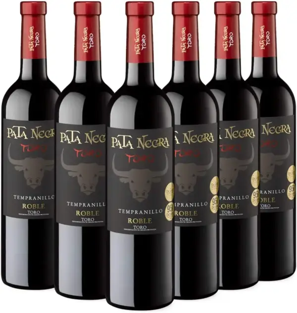 6x 75cl Vino Tinto D.O. Toro Pata Negra Roble 6x 75cl Vino Tinto D.O. Toro Pata Negra Roble
