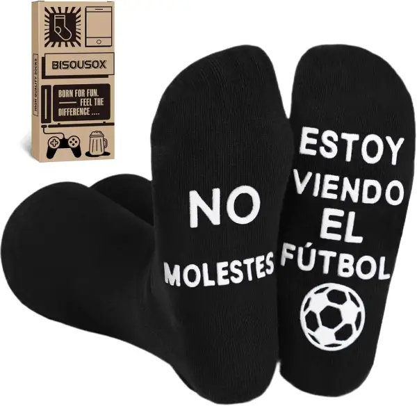Calcetines Divertidos Antideslizantes para Fanáticos del Fútbol Calcetines Divertidos Antideslizantes para Fanáticos del Fútbol