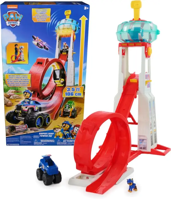 Lanzador de Vehículos Super Loop de la Patrulla Canina Lanzador de Vehículos Super Loop de la Patrulla Canina