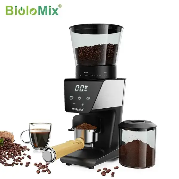 Molinillo de Café Eléctrico Automático BioloMix Molinillo de Café Eléctrico Automático BioloMix