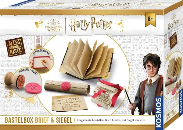 Harry Potter Carta y Sello + Marco Papel Original Harry Potter Carta y Sello + Marco Papel Original