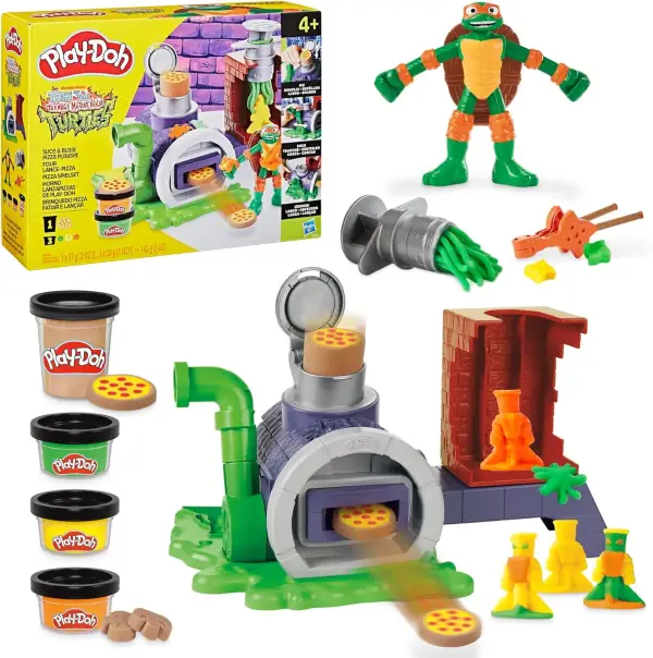 Play-Doh Tortugas Ninja Horno lanzapizzas Play-Doh Tortugas Ninja Horno lanzapizzas