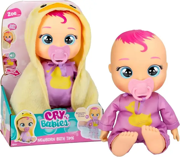Muñeca Bebés Llorones Zoe Newborn Bath Time Muñeca Bebés Llorones Zoe Newborn Bath Time