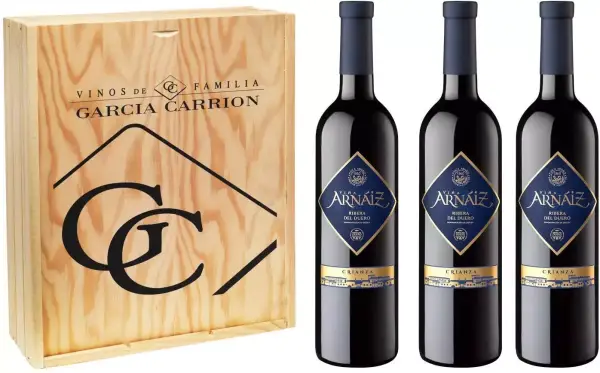 Pack de 3x Vino Tinto 75 cl de Viña Arnaiz Crianza Pack de 3x Vino Tinto 75 cl de Viña Arnaiz Crianza
