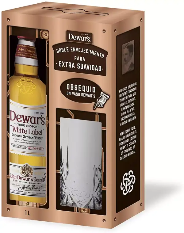 Dewar's White Label 5 whisky 1000 ml + Regalo Dewar's White Label 5 whisky 1000 ml + Regalo