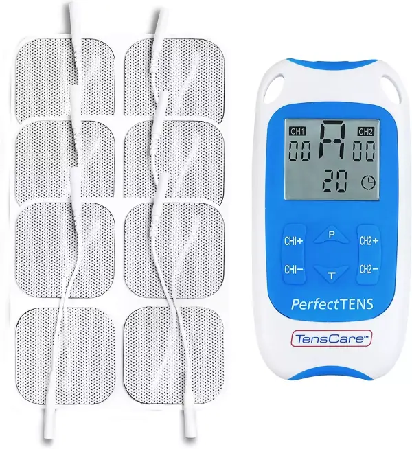 TensCare Perfect Tens+ 12 electrodos Electroestimulador para Alivio del dolor TensCare Perfect Tens+ 12 electrodos Electroestimulador para Alivio del dolor