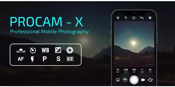 Aplicación Android Gratis ProCam X ( HD Camera Pro) Aplicación Android Gratis ProCam X ( HD Camera Pro)