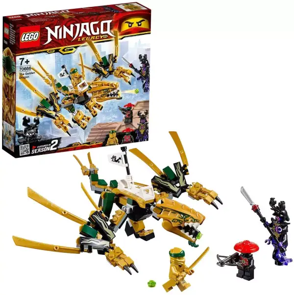LEGO Ninjago Dragón dorado set de ninjas LEGO Ninjago Dragón dorado set de ninjas