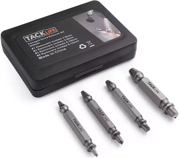 4 extractores para tornillos dañados 4 extractores para tornillos dañados