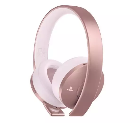 Auriculares gaming PS4 Sony Rose Gold Inalámbricos Auriculares gaming PS4 Sony Rose Gold Inalámbricos