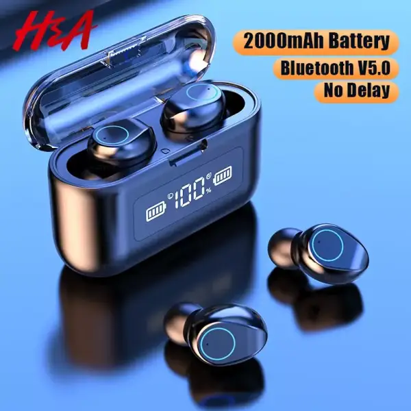 Auriculares inalámbricos 2000mAh Auriculares inalámbricos 2000mAh