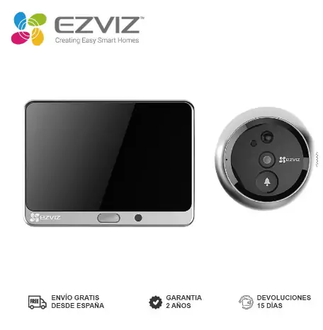 Ezviz DP1 Cámara de Seguridad para Puertas Ezviz DP1 Cámara de Seguridad para Puertas