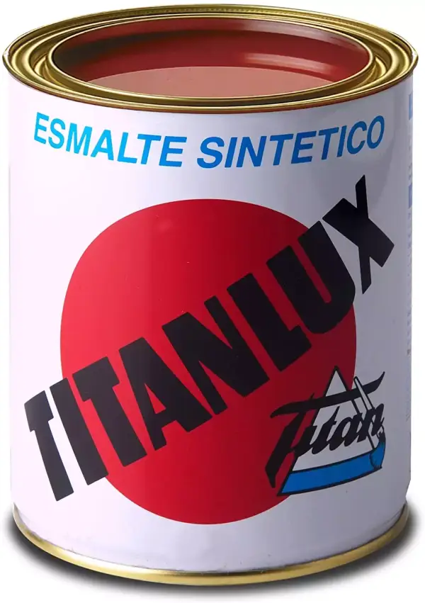 Titanlux Esmalte sintético Color negro mate 750ml Titanlux Esmalte sintético Color negro mate 750ml