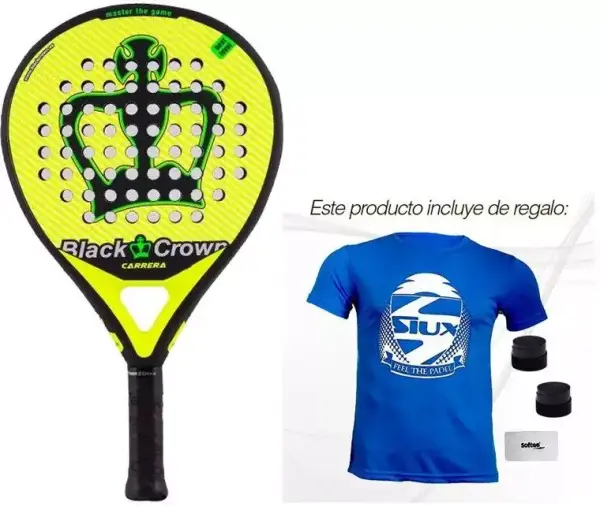 Pala Black Crown Carrera + regalos Pala Black Crown Carrera + regalos