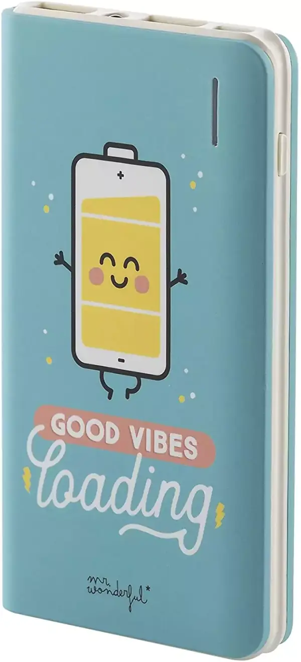 Mr Wonderful Batería Externa 6000 mAh Mr Wonderful Batería Externa 6000 mAh