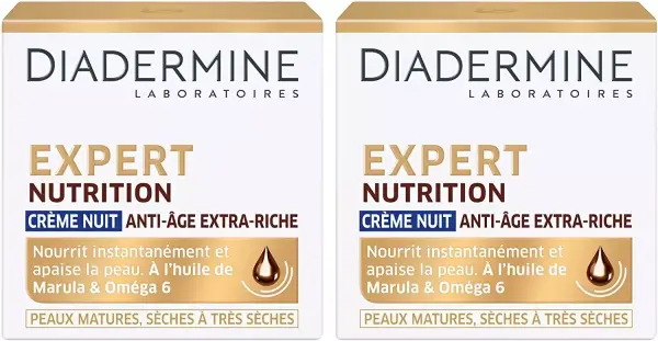 Pack 2 unidades de Crema de Noche Diadermine Expert 50ml Pack 2 unidades de Crema de Noche Diadermine Expert 50ml