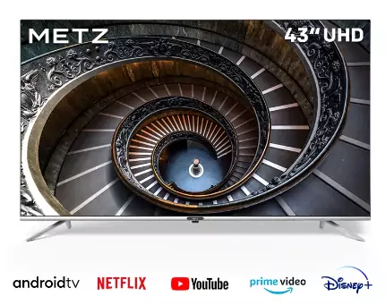 Televisión SMART TV 43 pulgadas METZ 43MUB7000 Televisión SMART TV 43 pulgadas METZ 43MUB7000