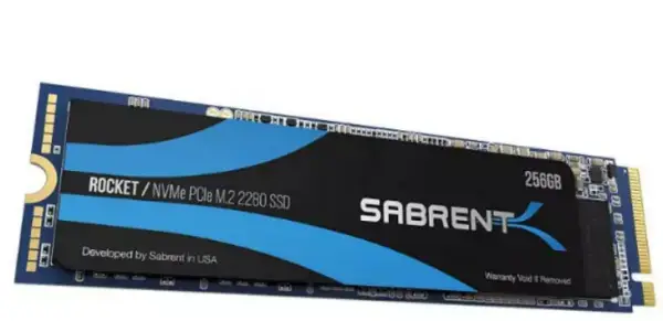 SSD NVME Sabrent 256GB M.2 SSD NVME Sabrent 256GB M.2