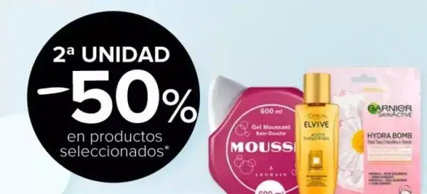 Llevaté la 2ª Unidad a mitad de Precio en Druni Llevaté la 2ª Unidad a mitad de Precio en Druni