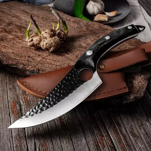 Cuchillo de cocina de acero inoxidable Cuchillo de cocina de acero inoxidable