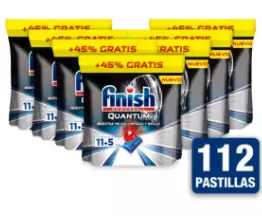 Pack de 112 Pastillas Finish Powerball Pack de 112 Pastillas Finish Powerball